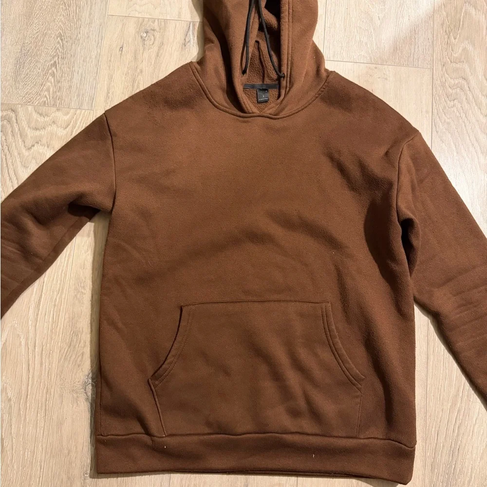 Classic Brown Men's Hoodie‎
